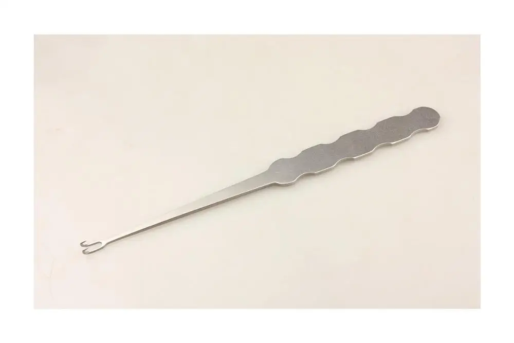 

Orthopedic Instrument Medical small Double-tooth Skin Lapper Hand Surgery Superficial Tissue Retractor Lapper bone Opening tool