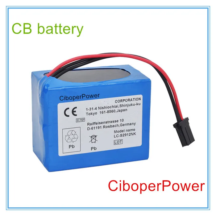 

Defibrillator Battery Replacement FOR LC-S2912NK,LCS-2912NK,ECG-9422,ECG-9521,ECG-9522,CG-9312 ECG-9321 battery