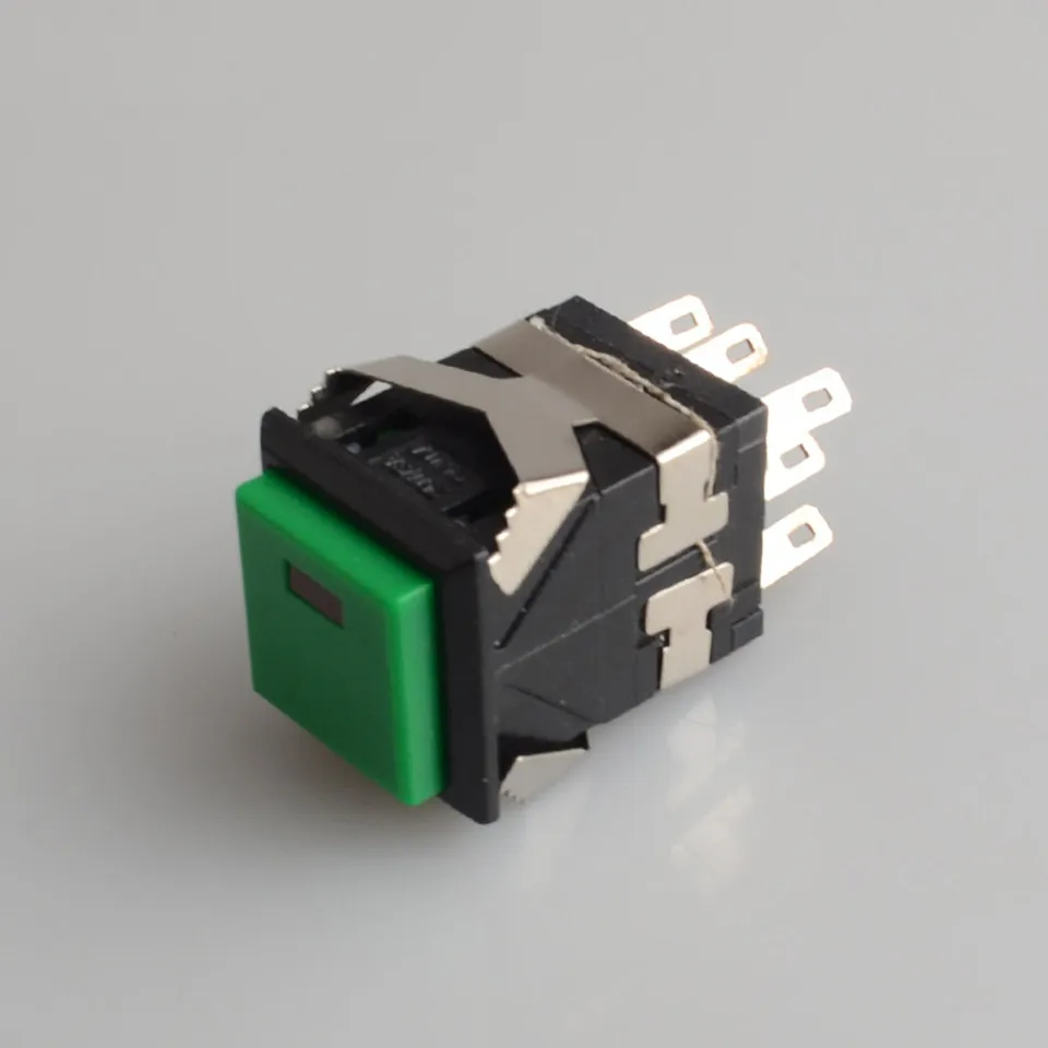 KD2-22 Momentary ON-(ON) square LED illuminated small square push button switch