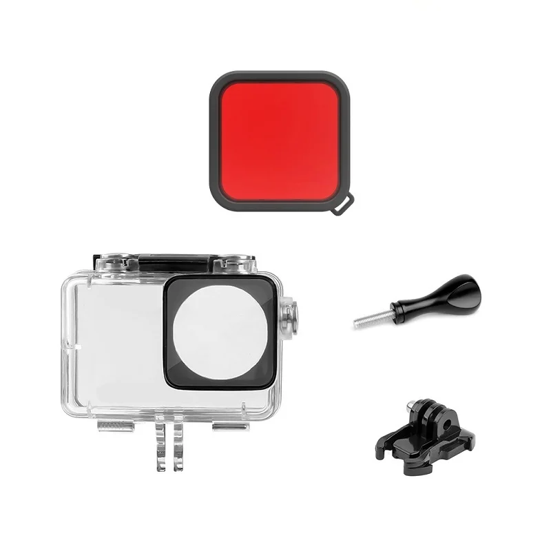 

Водонепроницаемый чехол фильтр для экшн-камеры DJI Osmo аксессуары для экшн-камеры водонепроницаемый чехол/корпус/коробка/крышка для фильтра для дайвинга