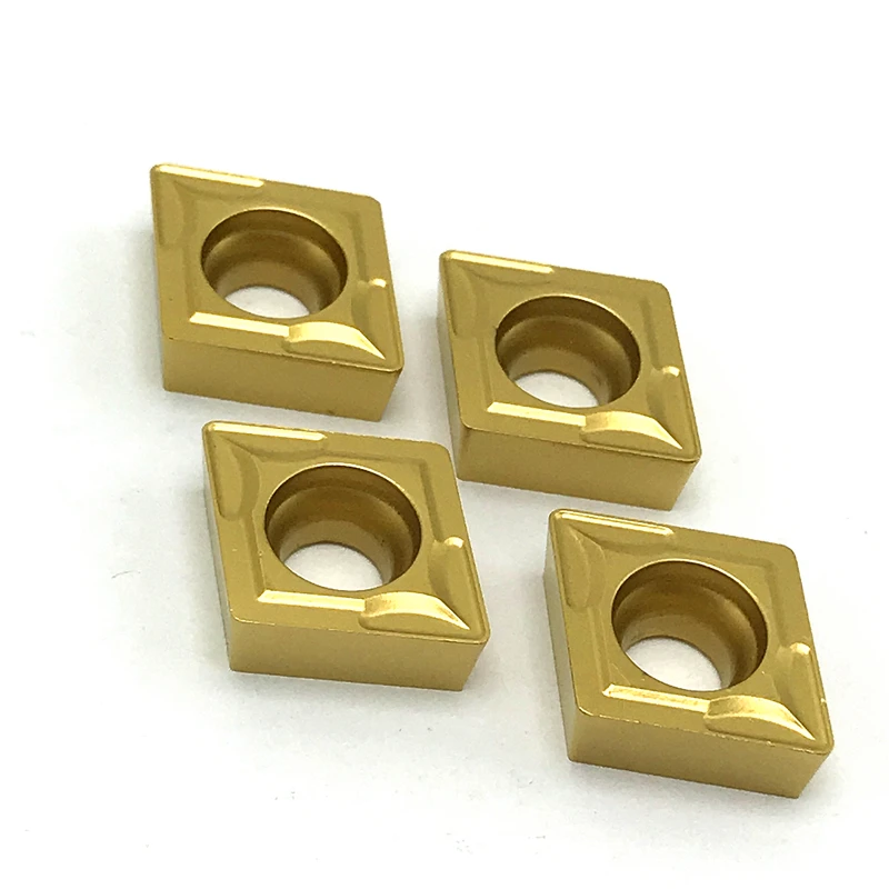 Cacbua Lắp CCMT120408 VP15TF Kim Loại Bên Ngoài Dụng Cụ Xoay Hợp Kim Cứng CNC Lắp CCMT 120408 Biến Dụng Cụ Cắt Máy Tiện