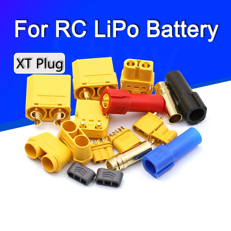 1Set XT60PW XT150 MR30 XT90 Male Female Bullet Connectors Plugs For RC Lipo Battery Electrical adjustment of banana plug model