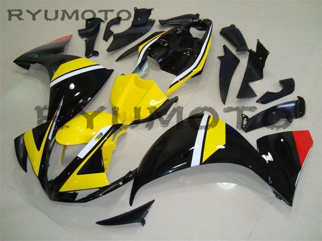 Injection mold New Whole Fairings Kit Fit for YAMAHA YZF-R1 2012 2013 2014 R1 09 10 11 12 13 14 Bodywork set fairing yellow