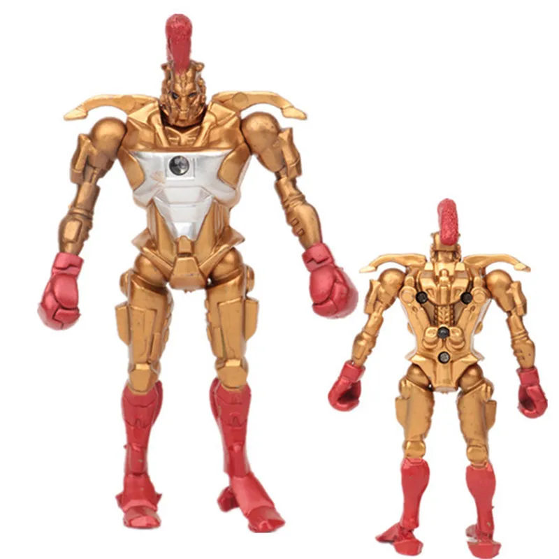 8 sztuk/zestaw prawdziwe stalowe zabawki figurki akcji Atom Movie Zeus Twin miasta Midas Robot pcv 13cm Anime non-jakks robot Christmas Gift