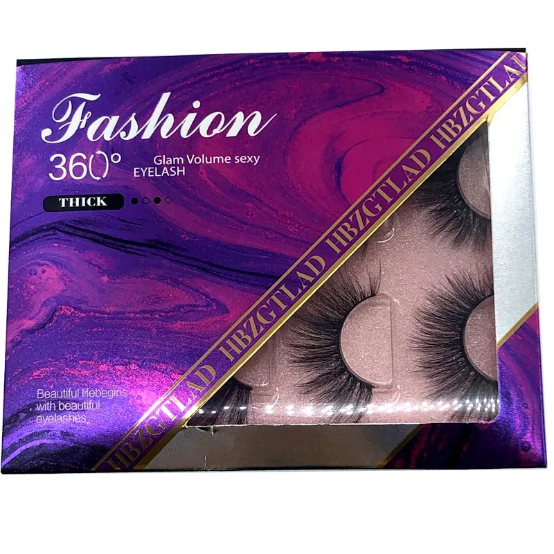 Neue 6 Paar 10–25 mm künstliche Wimpern, 100 % Nerzwimpern, Nerzwimpern, natürliche dramatische Volumenwimpernverlängerung, falsche Wimpern – Detail 22