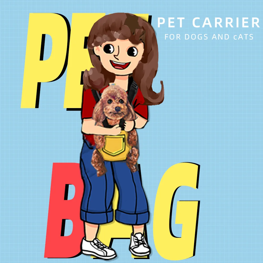 Pet Carrier for Dogs Dog Carrier Adjustable Backpack Outdoor Travel Pet Products Shoulder Pad Bags for Small Dog Cat Supplies