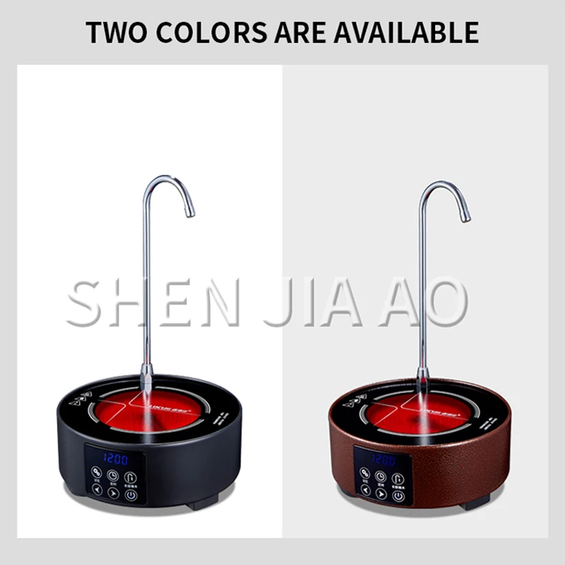 M-L5 Mini Magnetic Induction Cooker Electric Ceramic Stove Desktop Automatic Power-off/Pumping water Tea Boiler For Home 1200w