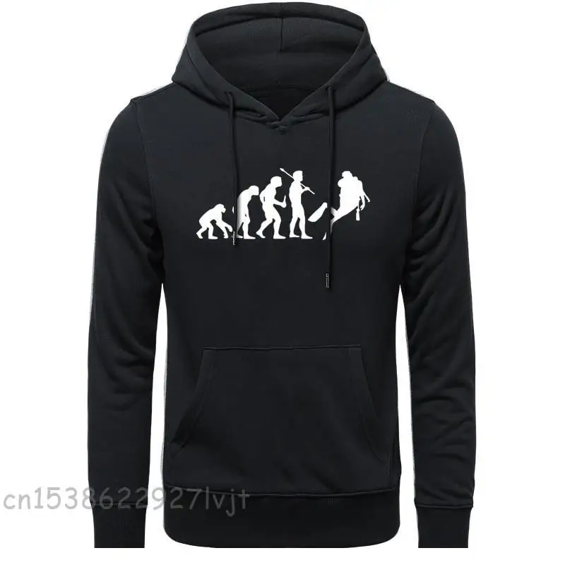 Fashion Human Evolution Scuba Diver Funny Dive Diving Evolution Top Quality Men Premium Cotton sleeves Hoodies Sweatshirts