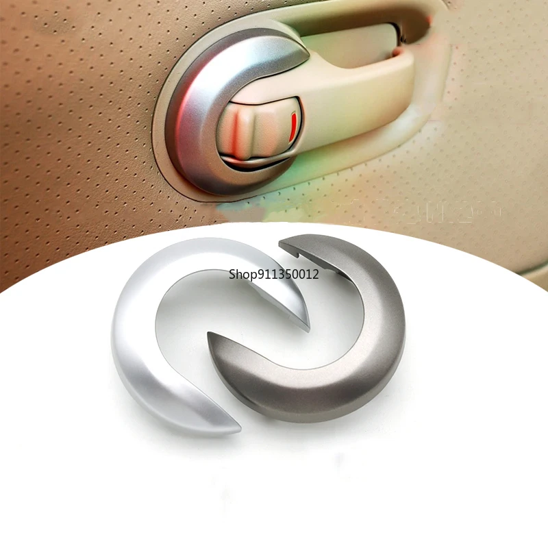 פנים ידית דלת כיסוי ידית דקורטיבי Trim כיסוי עבור ניסן Tiida Livina Geniss NV200