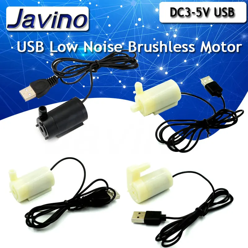 DC3-5V USB Low Noise Brushless Motor Pump120L/H Mini Micro Submersible Water Pump For Diy Kit