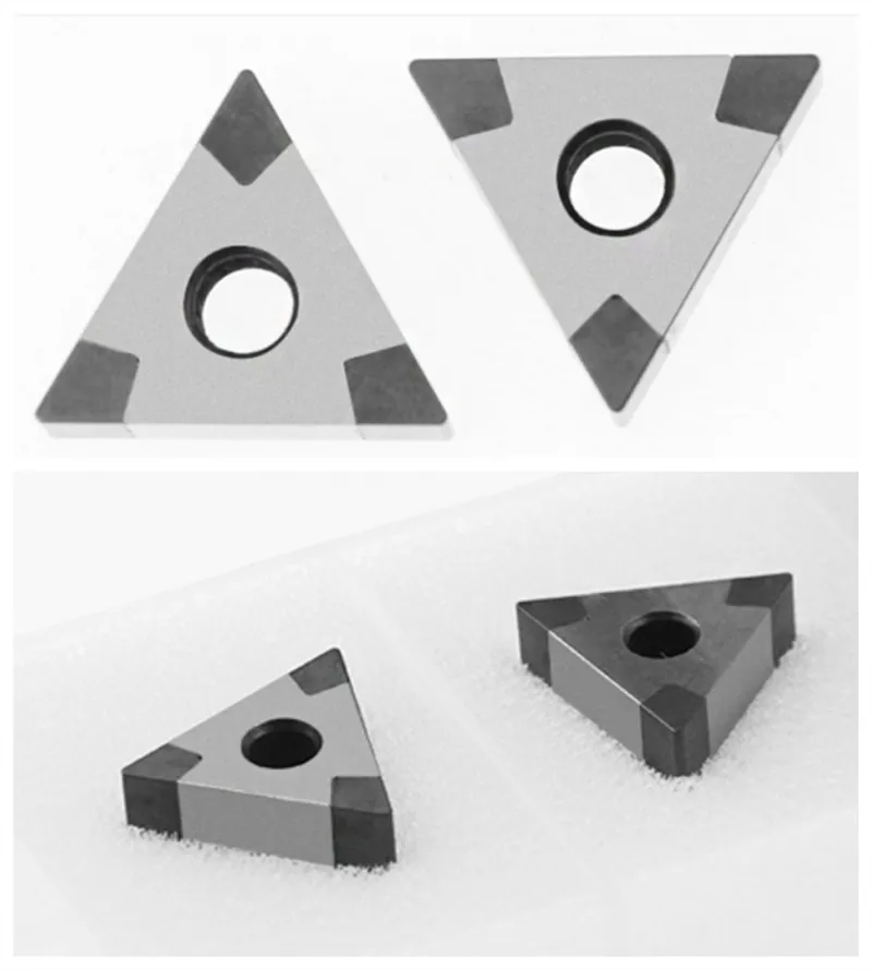CBN-Einsatz TNMG TNGA160404 Tnmg 160408 Cnmg120404 Metalldrehwerkzeuge Drehmeißel zur Bearbeitung von gehärtetem Stahl Gusseisen 1 Stück – Detail 3