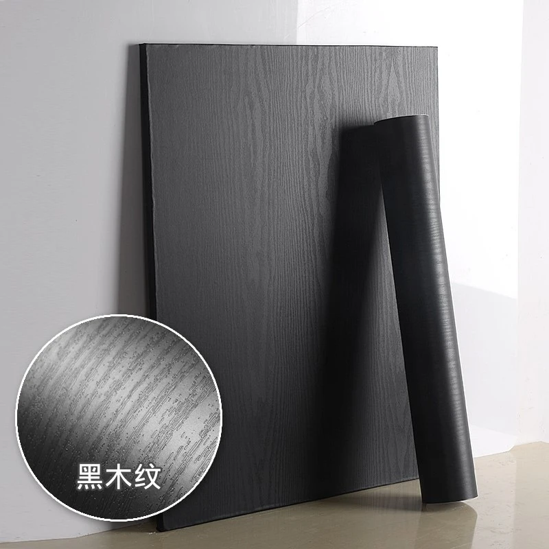 Wood Stripe Peel and Stick Wallpaper DIY Self-adhesive Waterproof Oilproof Home Furniture Renovation Sticker Vinyl Sticker Decal