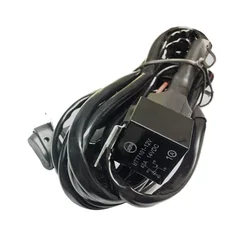 Switch wire with relay For Motorcycle LED Auxiliary Fog Light Driving Lamp