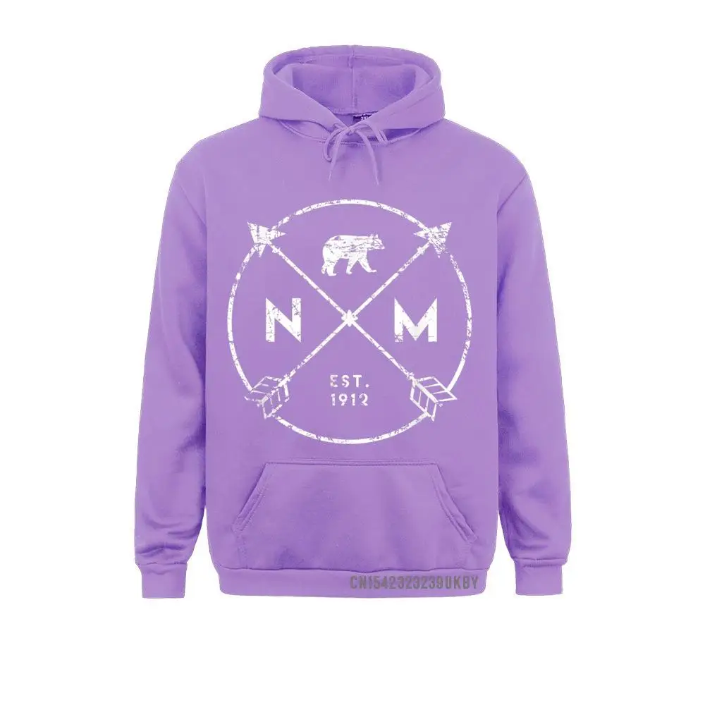 New Mexico Adventure Harajuku Est 1912 Horse Arrows State Gift Hoodies For Men Unique Sweatshirts Rife Hoods Long Sleeve