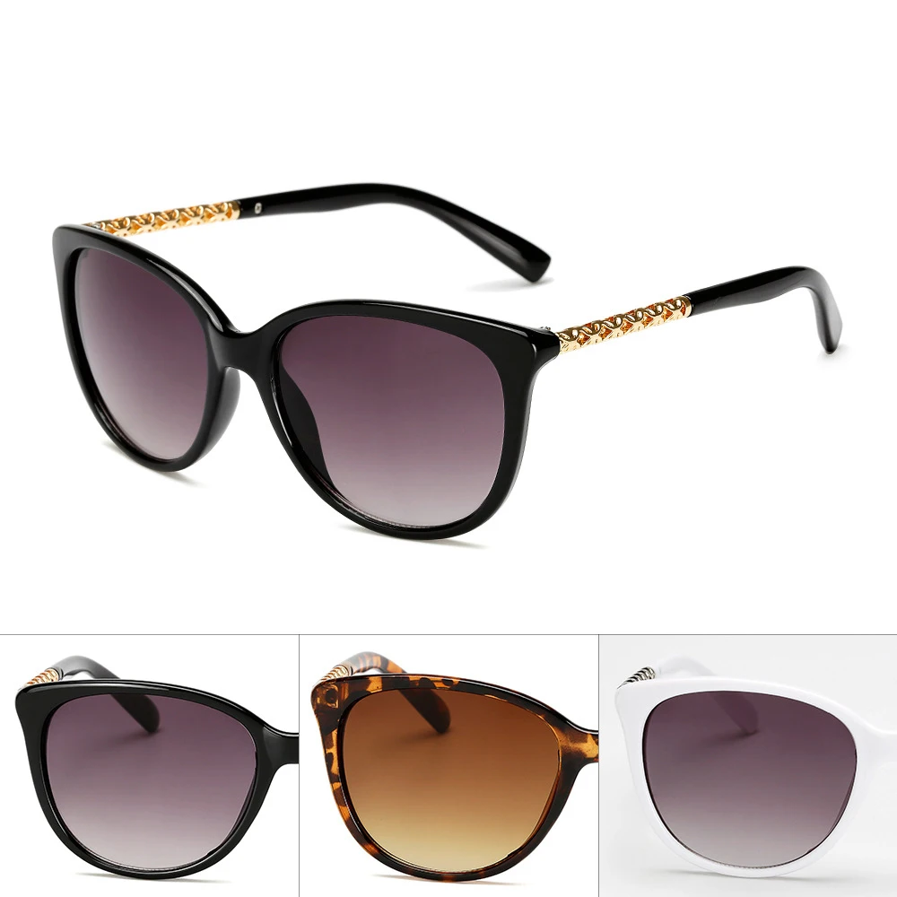 New Vintage Brand Design Ladies Cat Eye Sunglasses Women  Frame Luxury Sun Glasses For Female  UV400