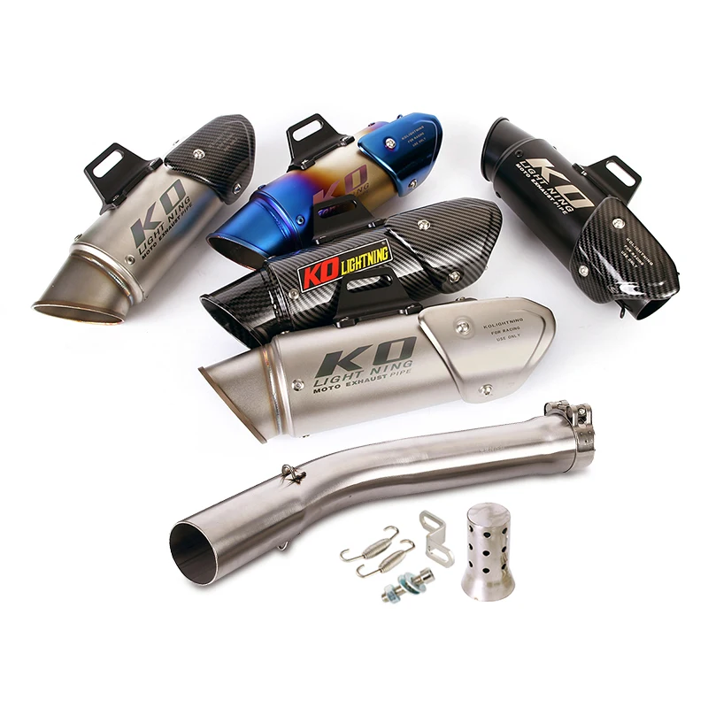 

Escape Motorcycle Exhaust Connect Pipe And 51mm Tail Tube Stainless Steel Exhaust System For Yamaha R6 1998-2005