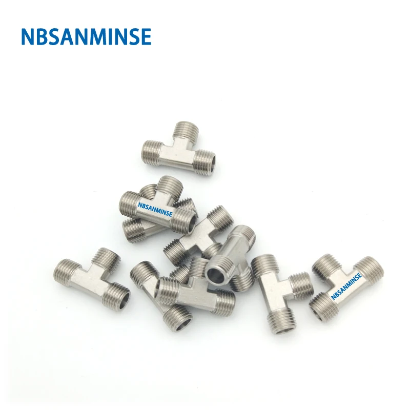 

10Pcs/Lot CET 1/8 1/4 3/8 1/2 Transition Pneumatic Air Fitting Air Quick Coupling Push Fittings Quick Connect Coupler Sanmin