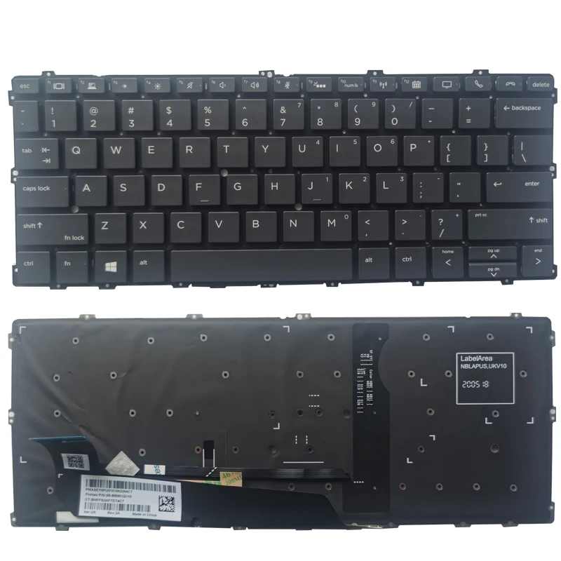 

NEW US Laptop Keyboard For HP Elitebook X360 1030 G3 1030 G2 English Backlight