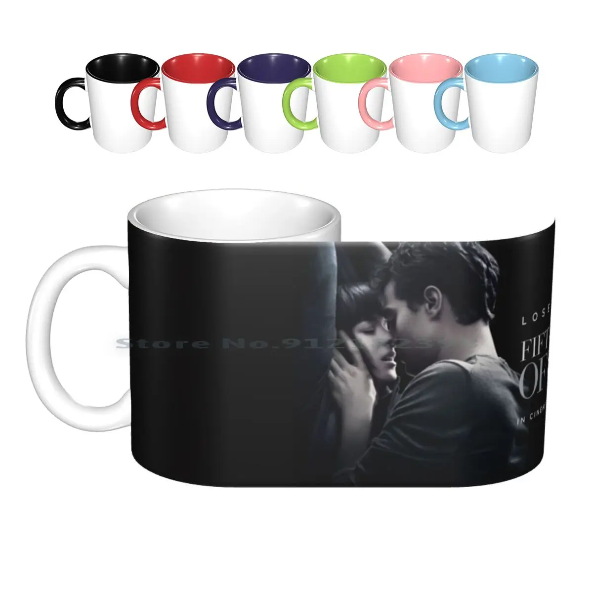 Fifty Shades Of Grey Ceramic Mugs Coffee Cups Milk Tea Mug Fifty Shades Of Grey Love 6 Plus 5 S Amore Phone Story Valentine