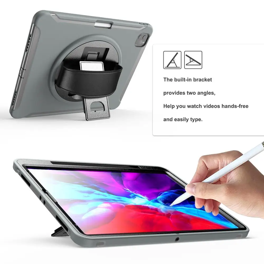 Shockproof Armor Table Case For iPad Pro 12.9