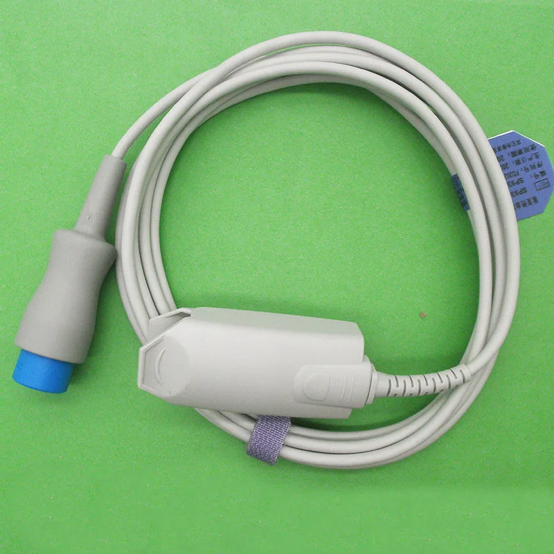 Compatible for COMEN C50 C60 C70 C30 C90 Patient Monitor 12Pins Adult Finger Clip Spo2 Sensor