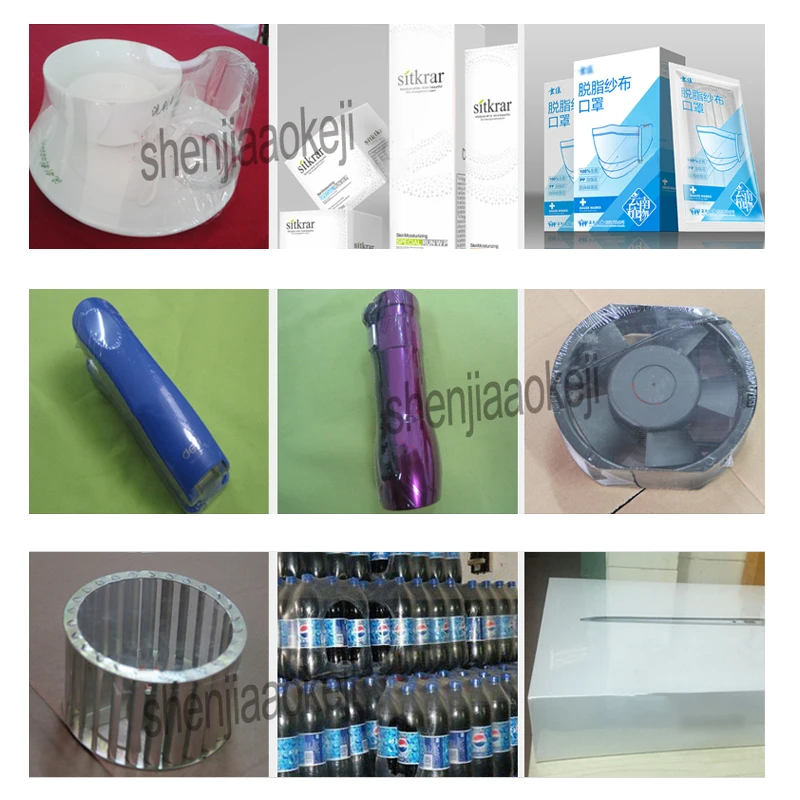 

40*20cm Double temperature control BS-400 Automatic heat shrink packaging machine Electricity laminator sealing machine