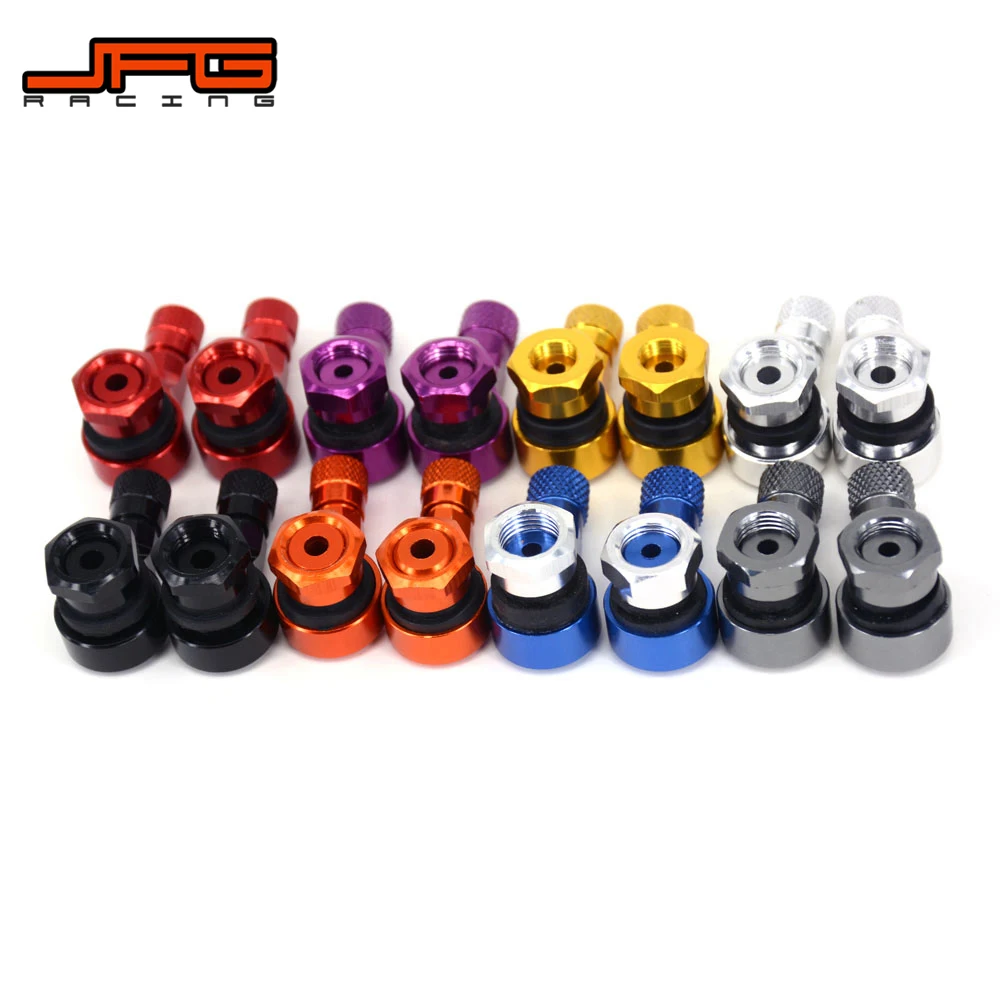 Motorcycle CNC 10mm 90 Degree Wheels Tire Tyre Valve Stems Caps For YAMAHA R1 R6 FZ6R FZ6 XJ6S XJR400 FZ1 HONDA KTM KAWASAKI