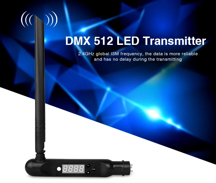 Imagem -04 - Miboxer Dmx512 Transmissor sem Fio Futd01 Led Fut012 9w Rgb Mais Cct Lâmpada Led Fut039 2.4ghz Rgb Mais Controle de Fita Led Dc12v24v