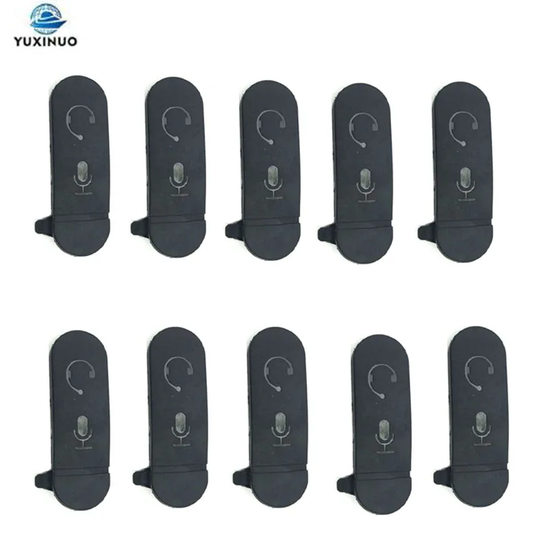 

Lot 10PCS Headset Audio Jack Dust Slide Cap Earpiece Cover For Motorola XIR P3688 DEP450 DP1400 CP200D Walkie Talkie Accessories