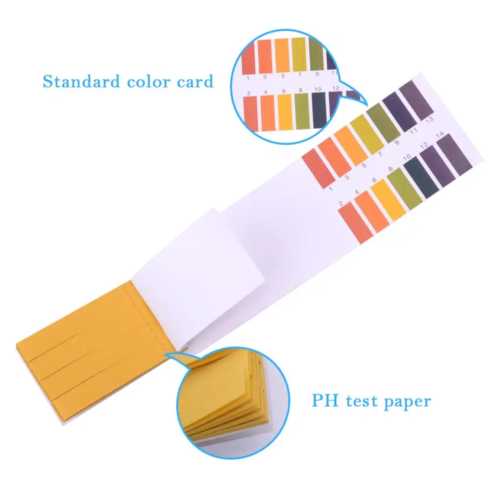 20PCS/BOX PH test papers PH Meters PH Test Strips Indicator Test Strips 1-14 Paper Litmus Tester/Brand New