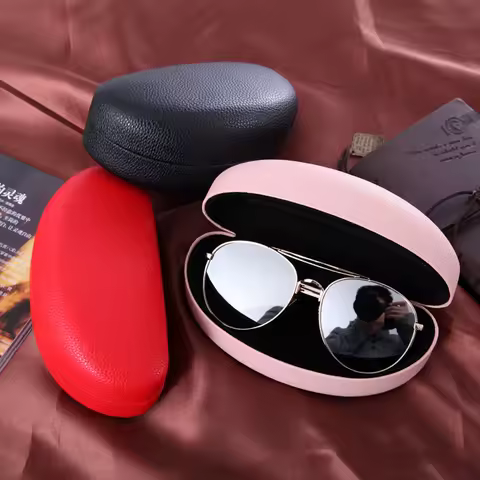 No Glasses!! New Style Candy Color Sunglasses Glasses Case Korean Men and Women Sunglasses Case Glasses Case Box Wholesale