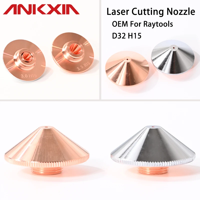 OEM D32 H15 M14 Laser Cutting Nozzle for Raytools BT240S BM109 BM114S BM111 BM115 BM116 HSG High Speed