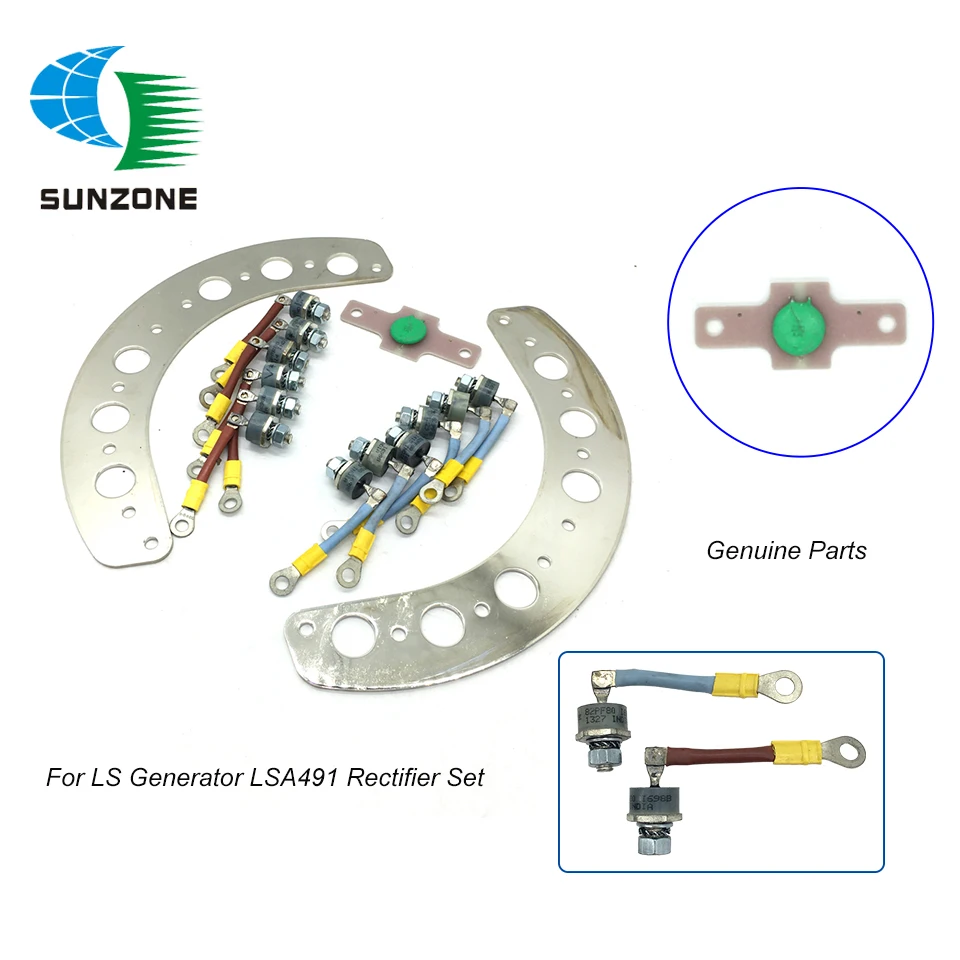 Genuine Diode Rectifier Set LSA491 Voltage Transformer Iron Commutation Module Fit for LSA49.1 LS Alternator Generator