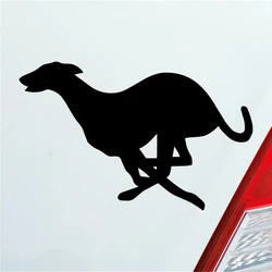 Car Stickers In Your Desired Colour Greyhound Puppy Dog Animal Pet Windows Laptop Decal Wall Sticker Vinyl Decal