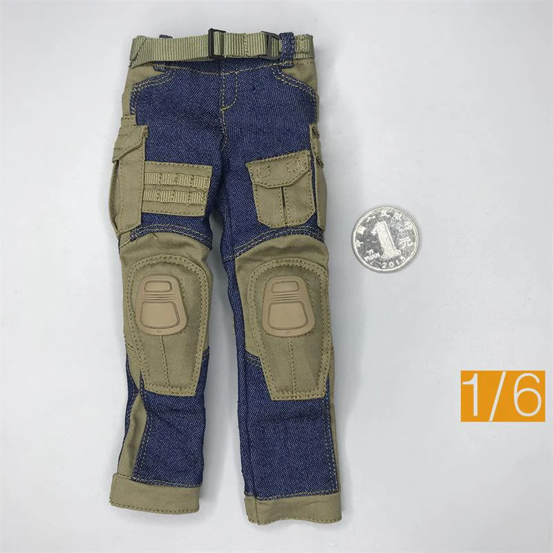 Best Sell Scale 1/6 Soldiers Jeans Pants Trousers BLITZWAY Fight Club Brad Pitt Can Be Suite For 12 Inch Doll Figures