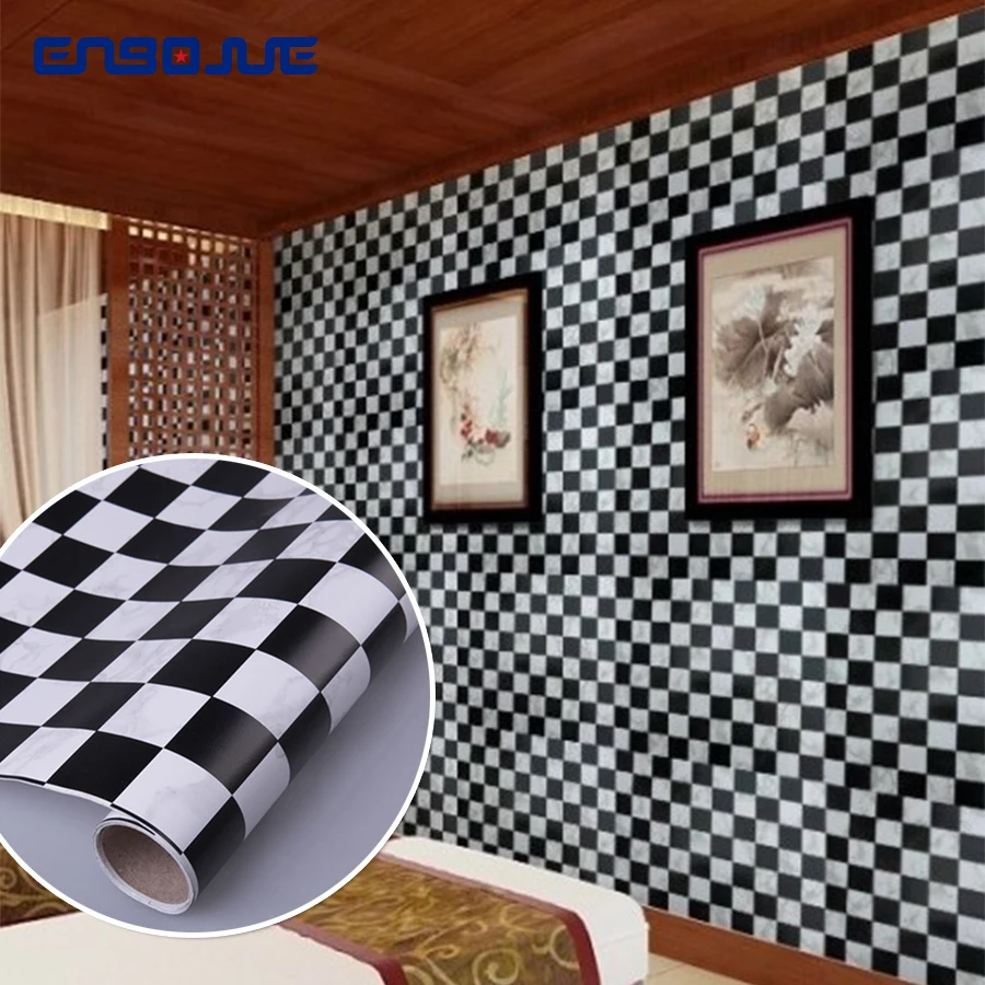 

PVC Mosaic Self-adhesive Wallpaper Bedroom Room Decoration Wall Sticker Waterproof Oilproof Tile Renovation Stickers On The Wall