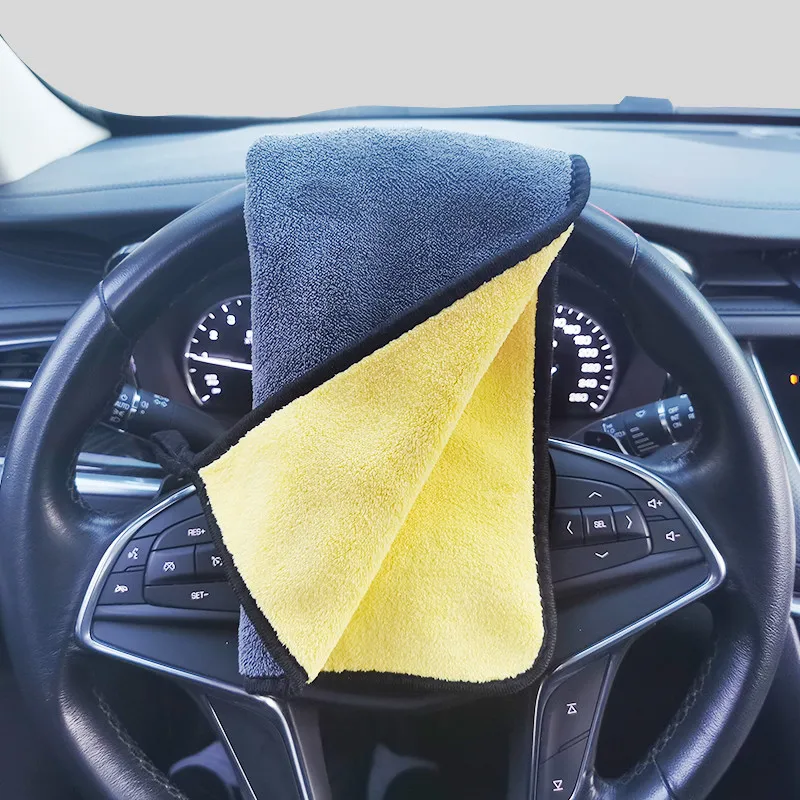 Soft Towel Car wash towel Car wash cloth Lint-free absorbent cloth for car cleaning Strong absorbent towel Wipe the car 30*40cm