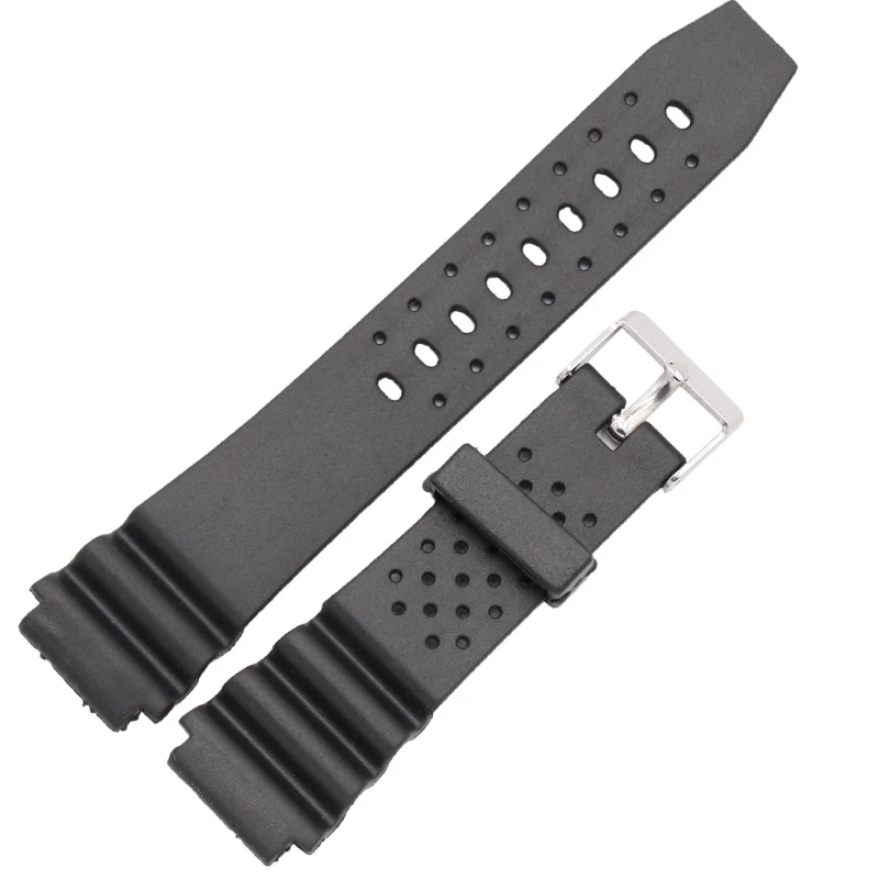 18mm 20mm 22mm Watchbands Silicone Rubber Watch Band Replace Electronic Wrist  Sports Straps