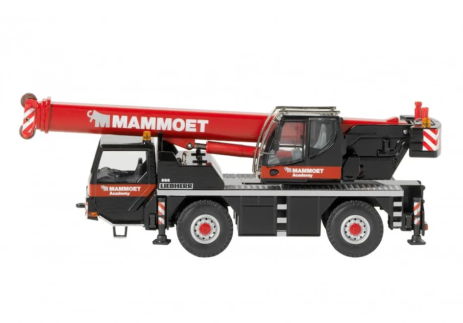 Collectible Diecast Model Mammoet 1:50 Scale Lieb herr LTM1030 Off-Road Crane Engineering Machinery Alloy Model Gift 410248