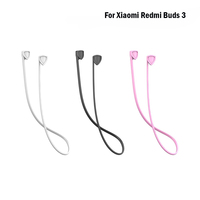 Anti-Lost Silicone Earphone Rope Holder Cable For Xiaomi Redmi Buds 3 Wireless Headphone Neck Strap Cord String