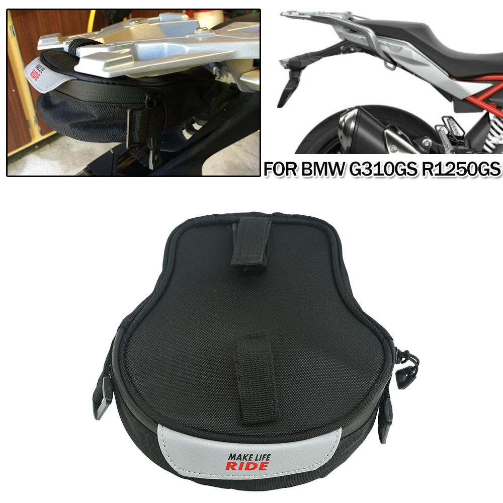 Rear Motorcycle Bag Waterproof Tools Holder Pocket Seat Bags Luggage Rack Tailbag For BMW R1250GS R1200GS Adventure For CRF1000L