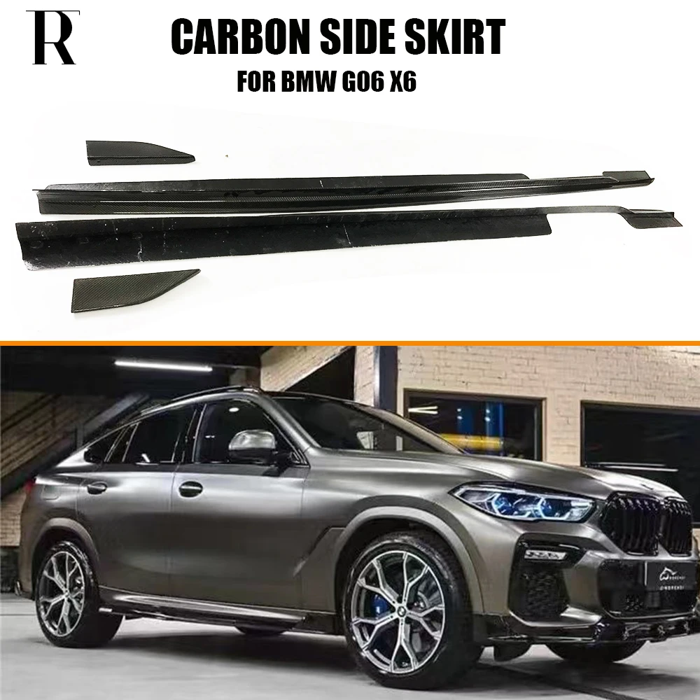 

MP Style Carbon Fiber Side Extension Skirt for BMW G06 X6 With M Package