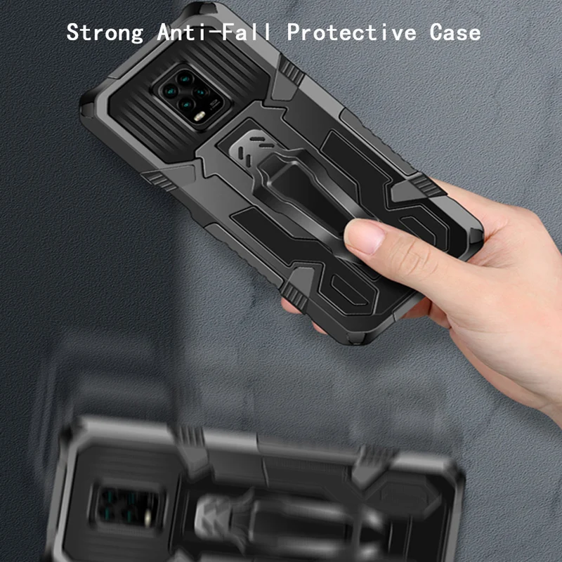 PKCASE Back Clip Case For Xiaomi 10T 11T CC9 11i 11X 11 Lite Poco F3 X5 Note 10 Pro Case For Redmi 13C 12C A1 A3 K40 Note 12 Pro