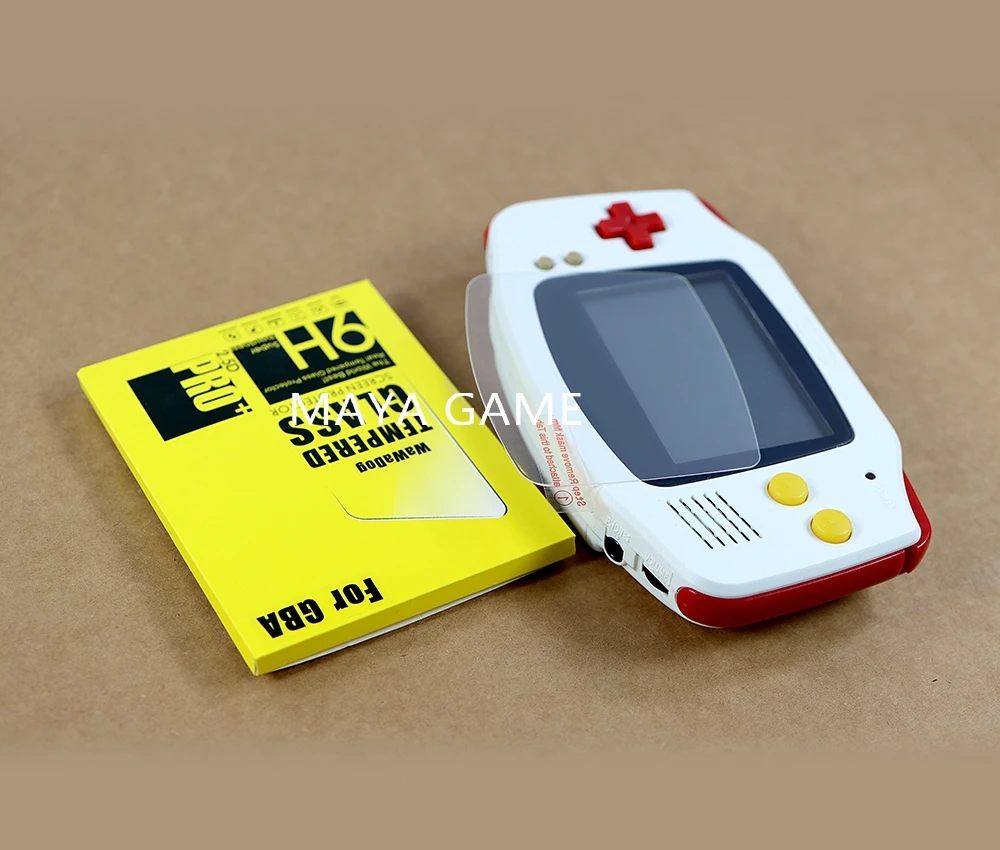 게임보이 GB GBA GBC GBP GBA SP용 스크래치 방지 보호대 보호 유리 필름, 1 개