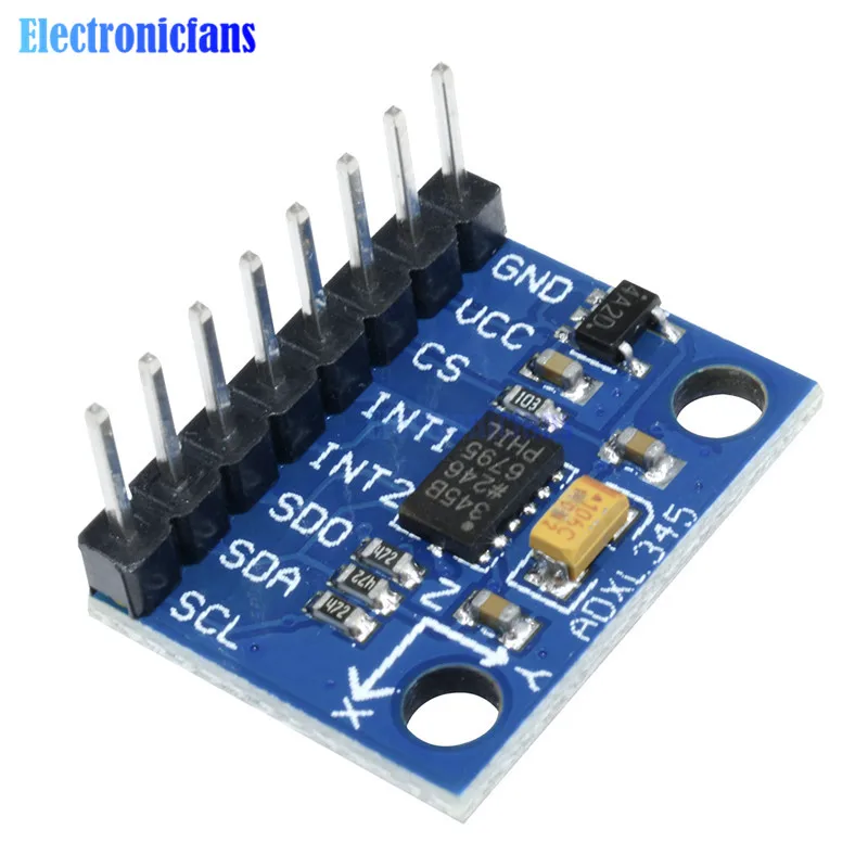 GY-291 ADXL345 3-Axis Digital Gravity Sensor Acceleration Module Tilt Sensor For Arduino
