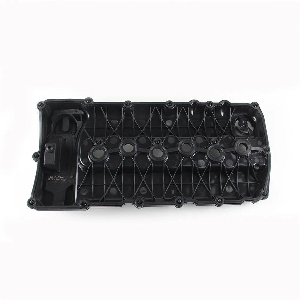 VR6 Engine Valve Cover Fit 03H103831 For V-W CC Passat Touareg 3.6L 03H103429H