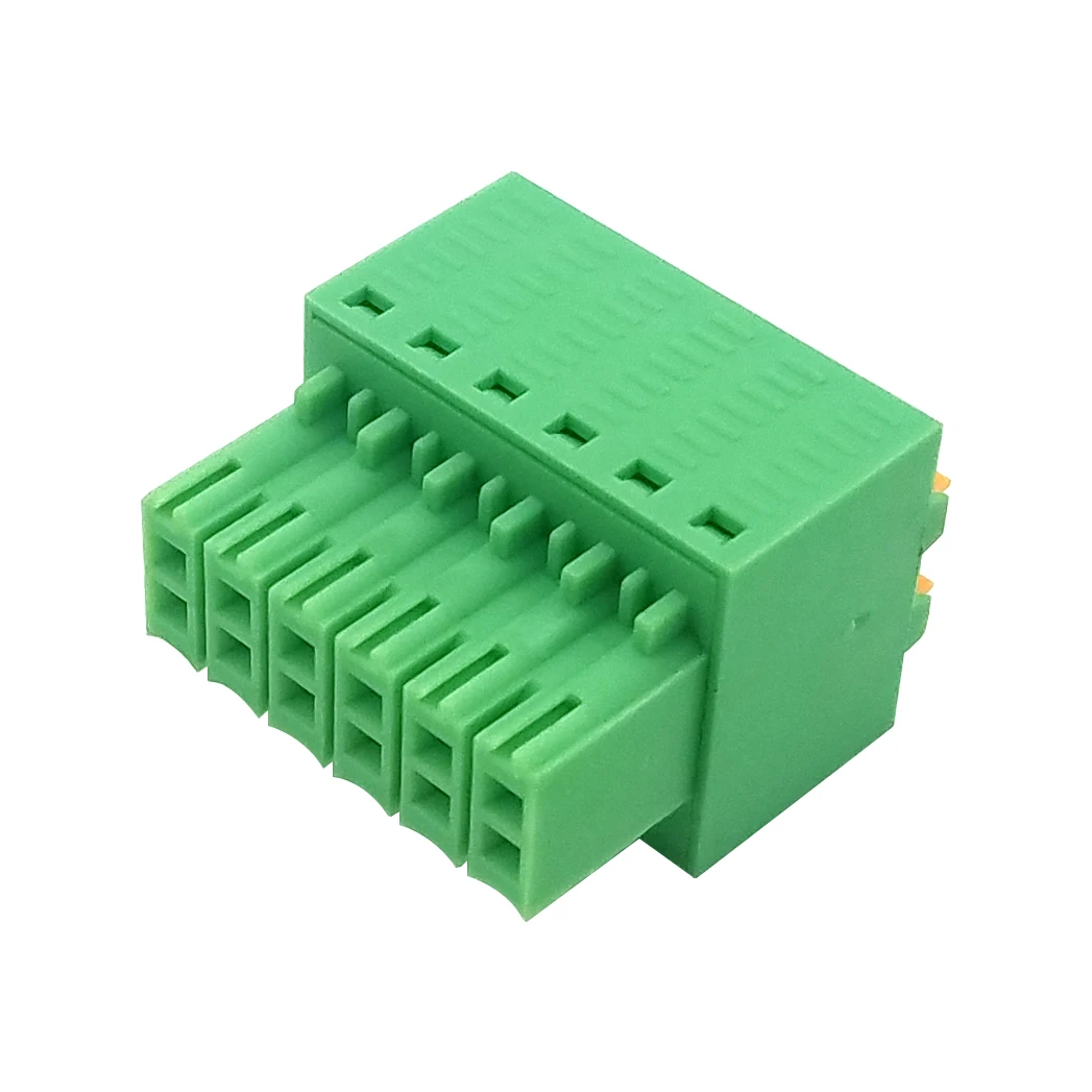 50Pcs KF2EDGKEH 3.5 2P ~ 12P FEMALE PCB CONNECTOR PLUGGABLE PLUG-IN Double Row  BLOCKS  Orange PHOENIX CONTACT YANNIU KEFA