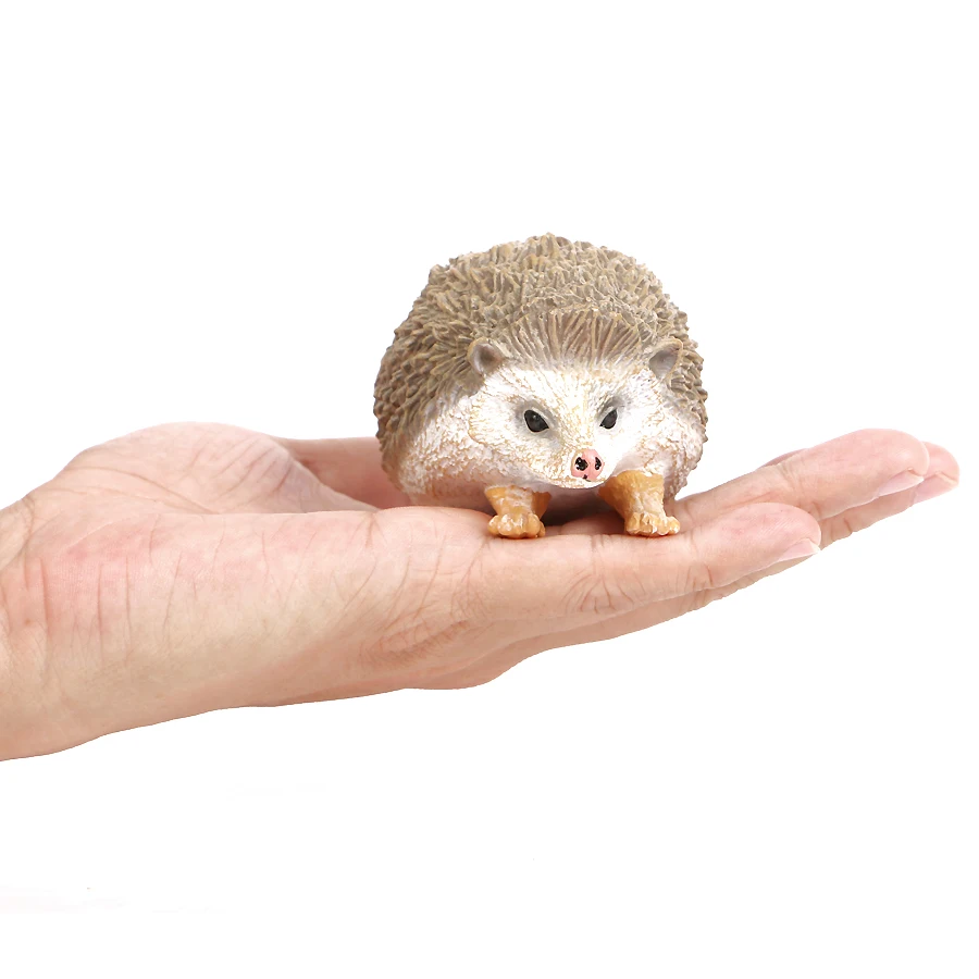 Action Toys Figure Animal models Wild Zoo Lizard Hedgehog Groundhog Pangolin Simulation Figurine  For Home Garden decoration Toy