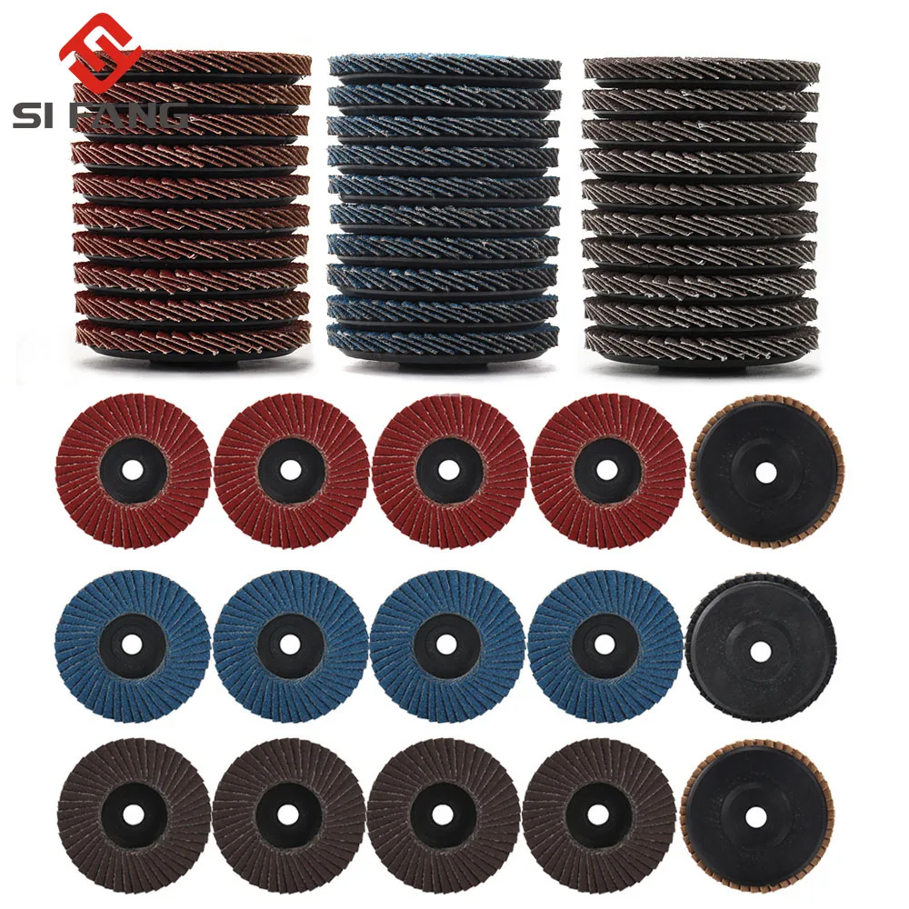 3 Inch 75mm Flap Discs Sanding Discs Grinding Wheels Blades Wood Cutting For Angle Grinder Abrasive Tools