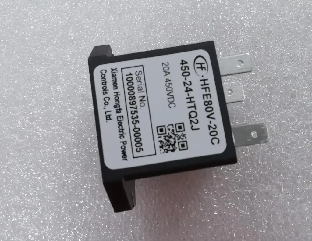 

Новое автомобильное реле HFE80V-20 450-12-HTQ2J HFE80V-20-450-24-HTQ2J HFE80V 20 450 12 HTQ2J 20A 450VDC высоковольтный контактор